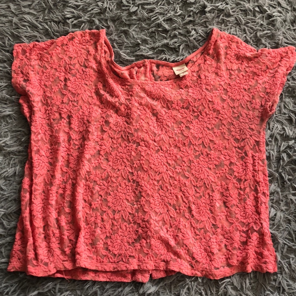mossimo lace blouse